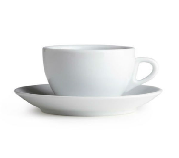 "PALERMO" Cappuccino cups - white